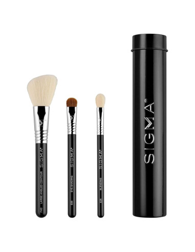 Set de Pinceles de Maquillaje de Viaje Sigma Beauty - 3 Piezas