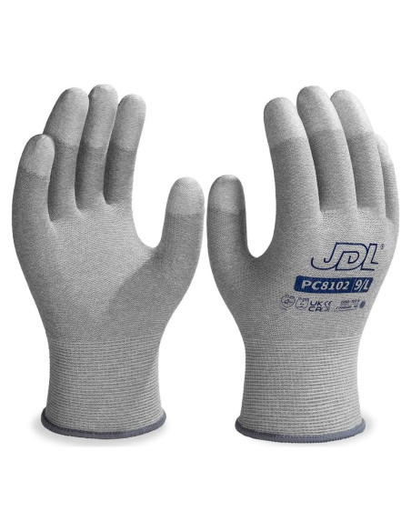 Guantes de Trabajo JDL ESD Antiestáticos 12 Pares Pequeño