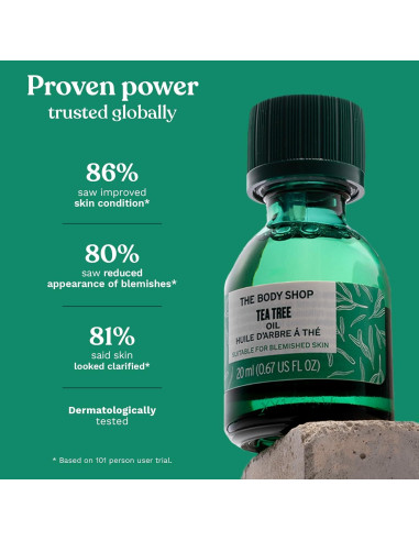 Aceite de Árbol de Té The Body Shop 20 ml Vegano