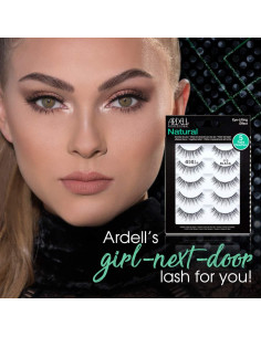 Pestañas Postizas Ardell 110 Negras - 5 Pares Reutilizables 2