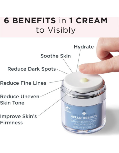 Suero en Crema Antienvejecimiento IT Cosmetics 48g Retinol