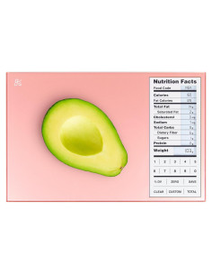 Báscula de Nutrición Greater Goods Rosa Coral 23.66x15.24cm