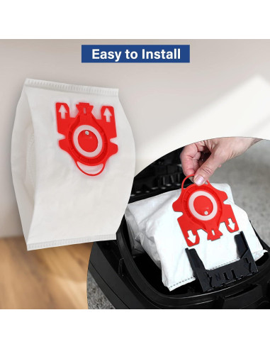 14 Bolsas de Aire 3D para Aspiradoras Miele Tivcroxs TC-FJM