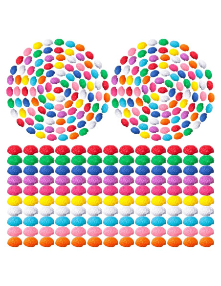 Bolas de Estrés en Forma de Cerebro Lenwen - 200 Pcs 4 cm