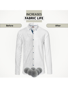 Bolas de Secado de Lana Orgánica RAYTRADE 6-Pack 100% Natural 2