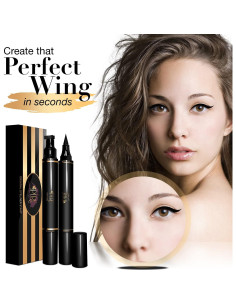 Sello Delineador de Ojos Alados La Pure 10 mm Doble Punta 2