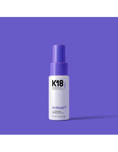 Champú Seco K18 AirWash 47.3 ml - Sin Aerosol, Sin Residuo