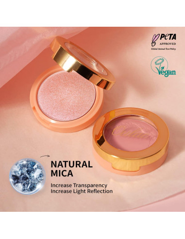 Rubor Crema Oulac 02 Mejilla a Mejilla 4.8g Vegano Mate