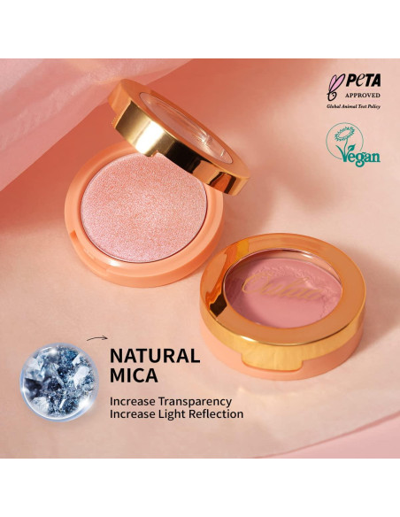 Rubor Crema Oulac 02 Mejilla a Mejilla 4.8g Vegano Mate