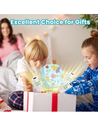 Mini Impresora de Etiquetas XenGro AHM2-B Bluetooth - Azul