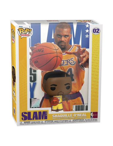 Funko Pop! Portada SLAM Shaquille O'Neal Lakers 10.16 cm