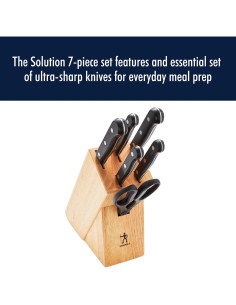 Juego de Cuchillos Henckels Solución 7 Piezas Acero Inoxidable 2
