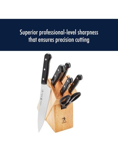 Juego de Cuchillos Henckels Solución 7 Piezas Acero Inoxidable