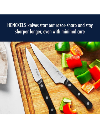 Juego de Cuchillos Henckels Solución 7 Piezas Acero Inoxidable