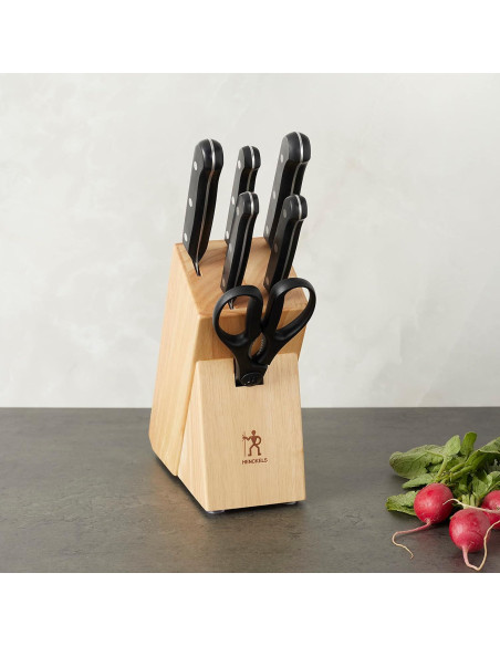 Juego de Cuchillos Henckels Solución 7 Piezas Acero Inoxidable