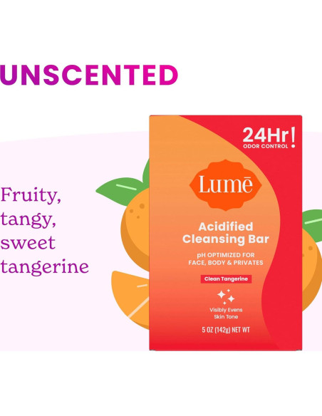 Barra de Limpieza Corporal Lume - Control de Olores 24h - 150g