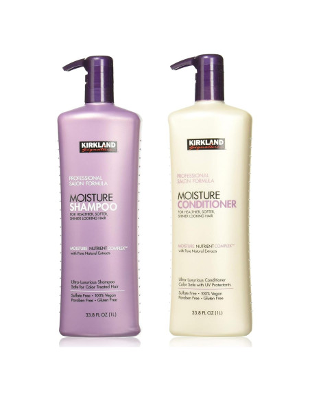 Champú y Acondicionador Salon 1 L para Cabello Tratado