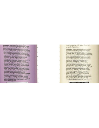 Champú y Acondicionador Salon 1 L para Cabello Tratado