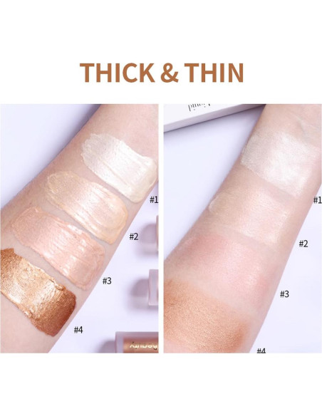 Iluminador Líquido Mysense 7.39 ml Blanco Lunar - Larga Duración