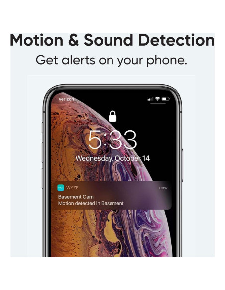 Cámara de Seguridad WyzeCam v3 1080p con Visión Nocturna Color