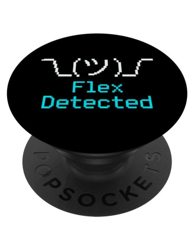 PopSockets Adhesivo PopGrip Negro 13.6g Estilo Meme Viral