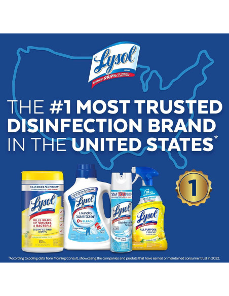 Spray Desinfectante Lysol 562 ml Brisa de Mañana y Limón Spray Desinfectante Lysol 562 ml Brisa de Mañana y Limón