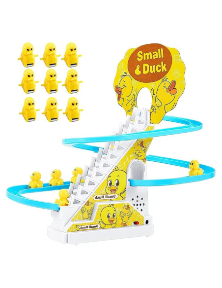 Juguete de Escaleras Eléctricas Patos JOYGETIN, 9 Patitos