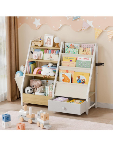 Estantería para Niños HAVLOTII Madera Clara 74.93 cm