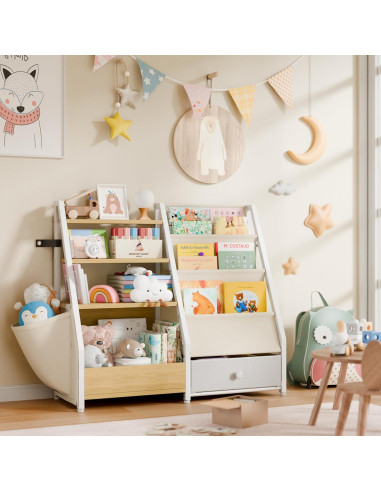 Estantería para Niños HAVLOTII Madera Clara 74.93 cm