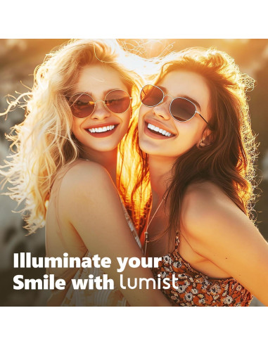 Tiras de Blanqueamiento Dental Lumist - 10 Unidades - Sabor Menta