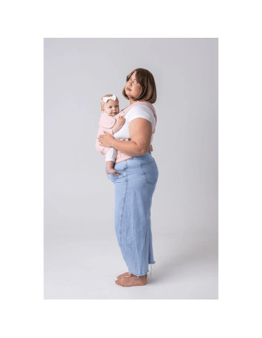 Portabebés Mab Monarch Algodón Ergonomico 3.2-15.9 kg Amanecer Sonrosado
