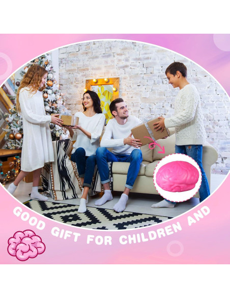 30 Pelotas de Estrés Cerebral Jenaai 7 cm Alivio Ansiedad