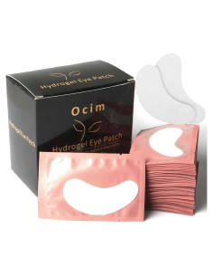 Almohadillas de Gel para Ojos Ocim 100 Pares Hidrogel 100% Natural