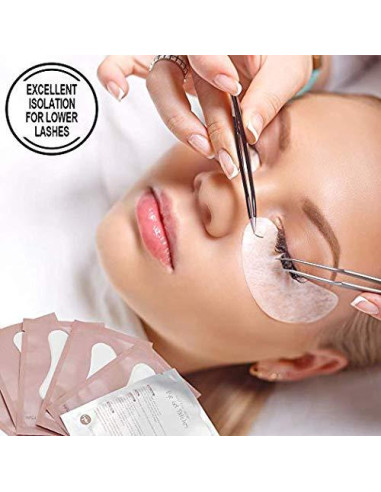 Almohadillas de Gel para Ojos Ocim 100 Pares Hidrogel 100% Natural