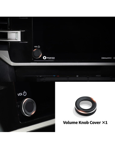 Cubiertas de Perilla Polodunn para Toyota Tundra y Sequoia 2022-2025