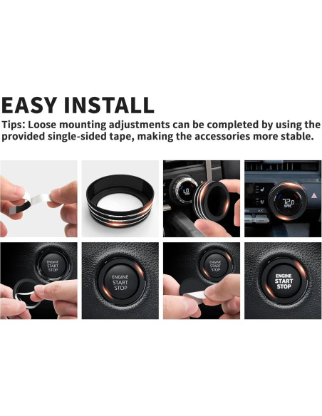 Cubiertas de Perilla Polodunn para Toyota Tundra y Sequoia 2022-2025