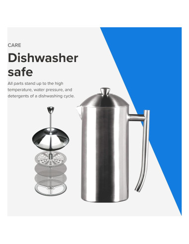 Prensa Francesa Frieling 500 ml Acero Inoxidable Doble Pared