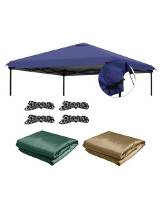 Cubierta de Reemplazo 10x10 VIDUTC Impermeable UV Azul