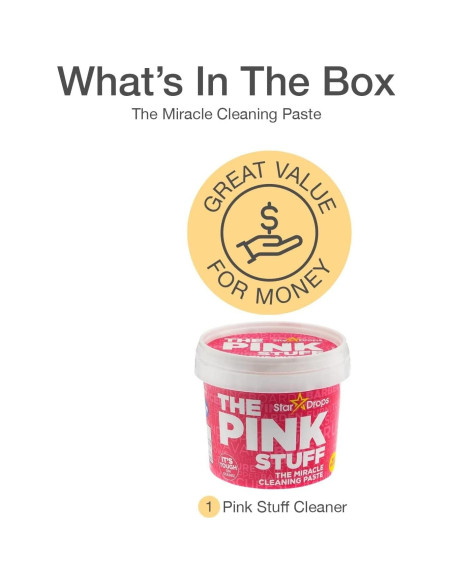 Pasta Limpiadora Multiusos La Pasta Rosa 850g Crema Pasta Limpiadora Multiusos La Pasta Rosa 850g Crema