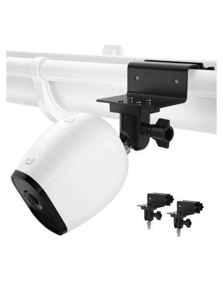 Soporte de canalón HOLACA para cámaras Arlo y eufyCam - 2 Paquetes