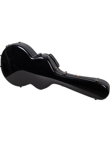 Funda de Fibra de Vidrio Crossrock para Guitarras Eléctricas 335 Negra