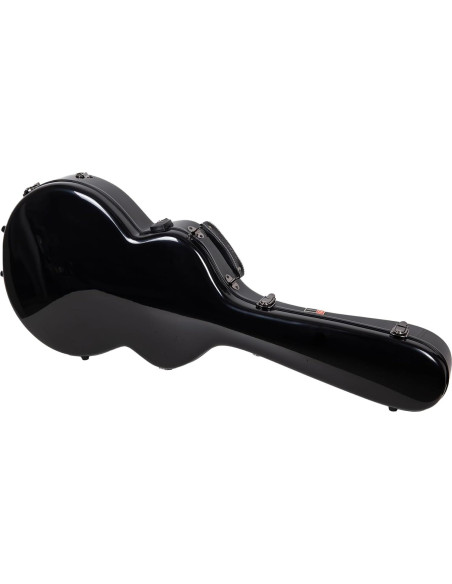 Funda de Fibra de Vidrio Crossrock para Guitarras Eléctricas 335 Negra