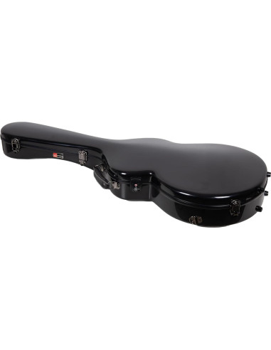 Funda de Fibra de Vidrio Crossrock para Guitarras Eléctricas 335 Negra