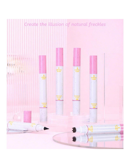 Sello de Pecas Falsas 2 en 1 Aaiffey - Delineador Líquido Negro