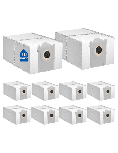 10 Bolsas de Reemplazo ECOVACS DEEBOT X8 PRO OMNI 4L