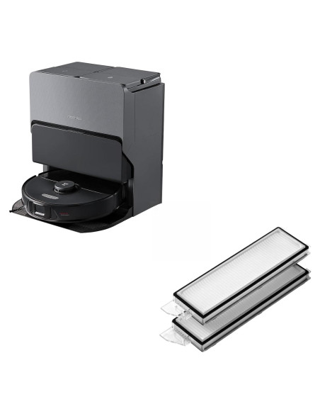 Robot Aspiradora y Mopa Roborock S8 Max Ultra Negro 8000Pa