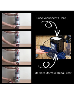 Almohadillas Aromatizantes VacuScents para Aspiradoras - Paquete de 3 2