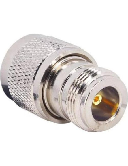 Adaptador RF DHT Electronics Tipo N Hembrado a PL259 Macho - Paquete de 2 Adaptador RF DHT Electronics Tipo N Hembrado a PL259 Macho - Paquete de 2
