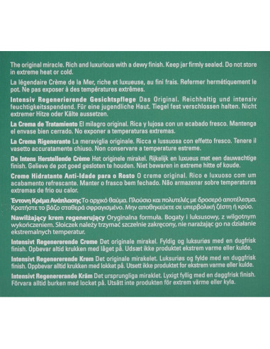 Crema Hidratante La Mer 100 ml - Piel Radiante y Suave