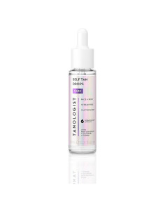 Gotas de Bronceado Oscuro Tanologist 30 ml - Sin Olor, Vegano